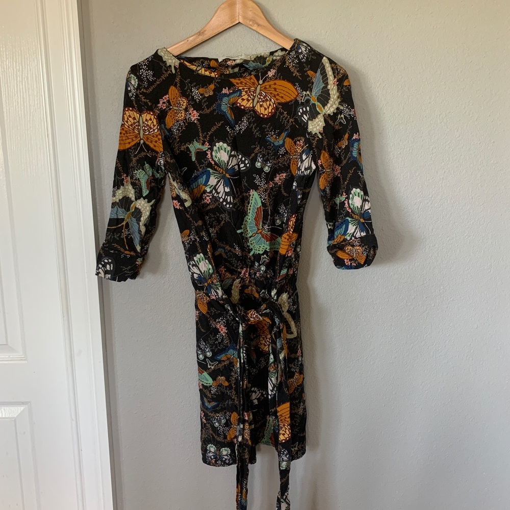 Women’s Butterfly Print Dress